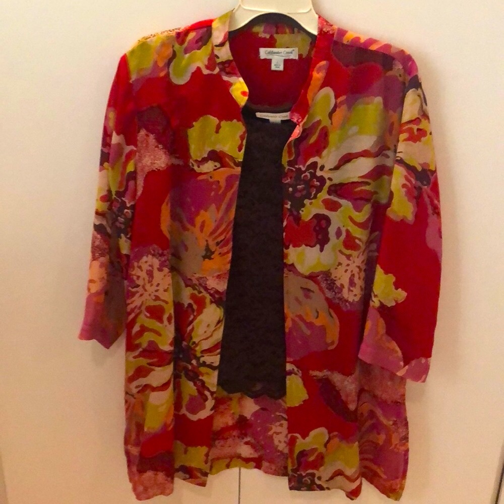 Coldwater Creek open front jacket